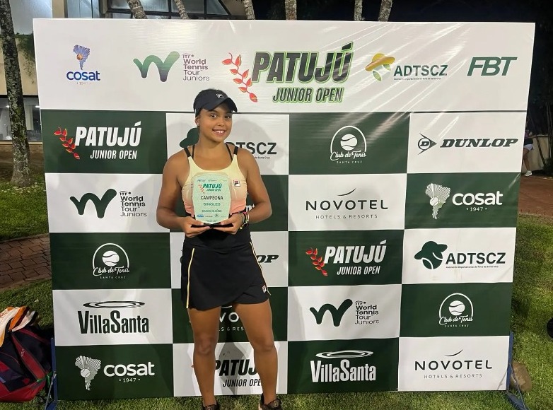 Brasileira conquista título no ITF J200 de Santa Cruz, na Bolívia