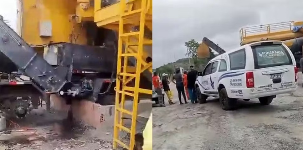 Funcionário de usina morre ao cair dentro de triturador de pedras