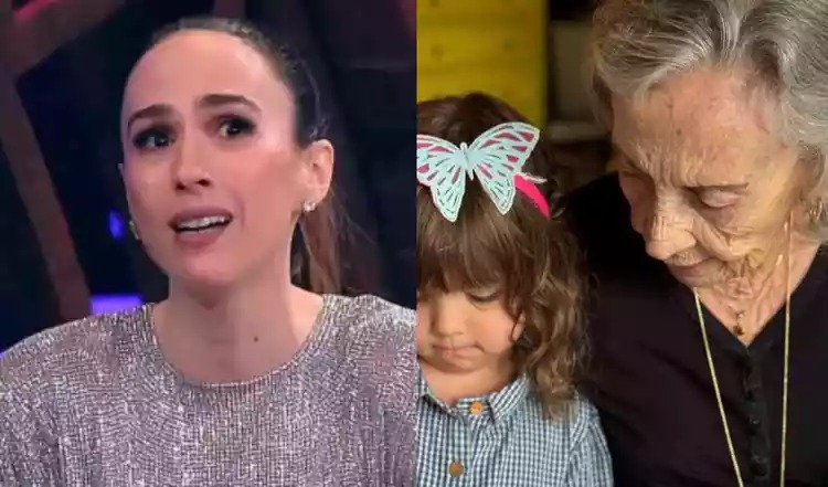 Tata Werneck pede orações ao anunciar internação da avó