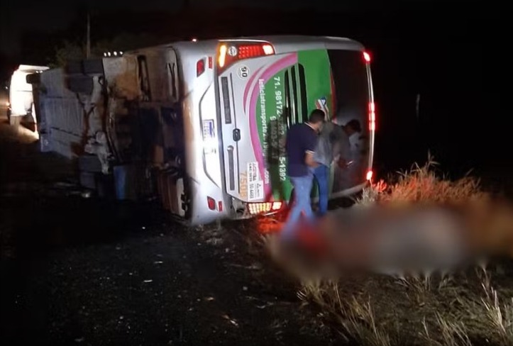 Acidente de ônibus deixa quatro mortos e 11 feridos na BR-110
