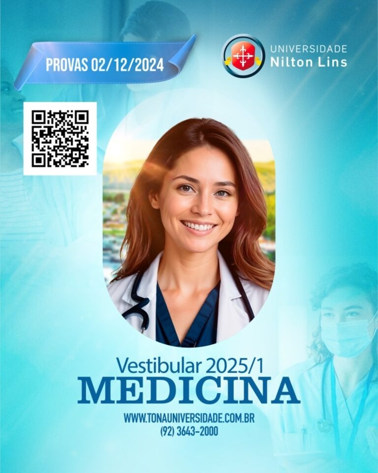 Universidade Nilton Lins abre inscrições para o Vestibular de Medicina 2025