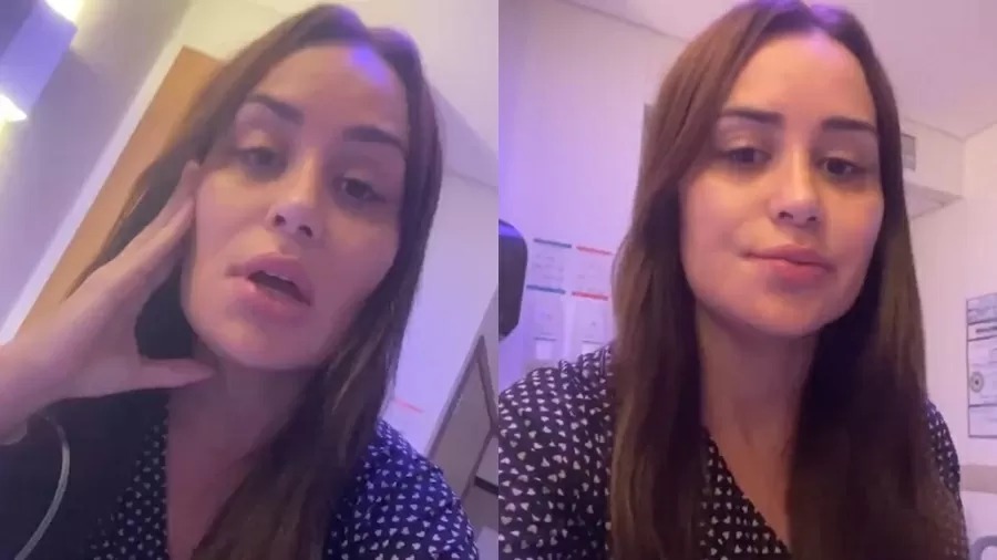 Ex-BBB Letícia Santiago revela fratura na mandíbula após infecção grave