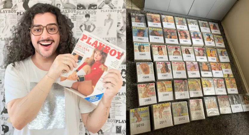 Coleção completa da Playboy é vendida por R$ 73 mil 
