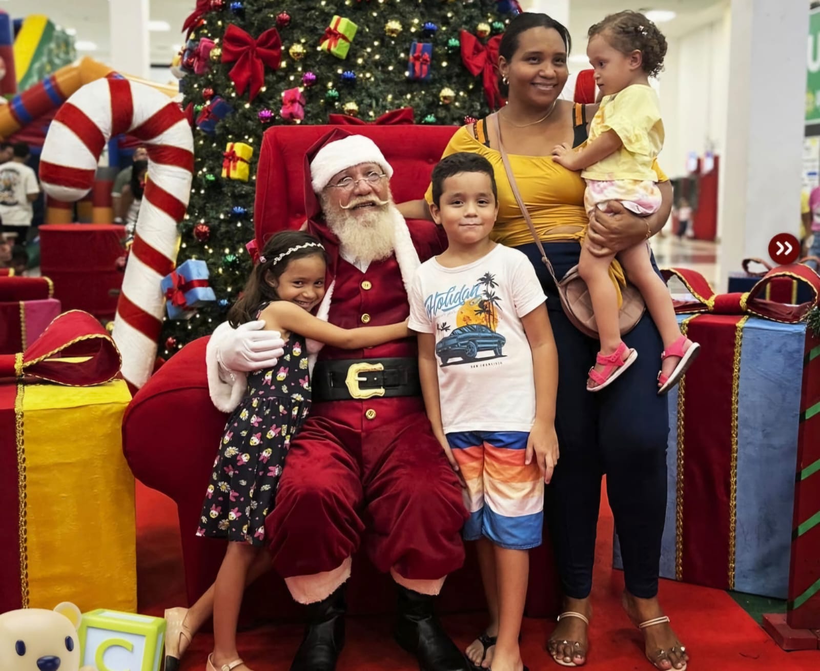 Natal dos Brinquedos tem programação em shopping da Zona Sul