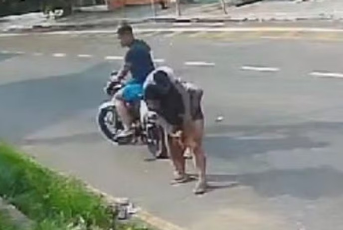 Mulher reage a assalto e luta com ladrão em Belém; vídeo