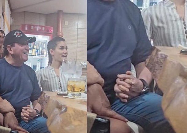 Amado Batista se envolve em romance com Miss 50 anos mais nova