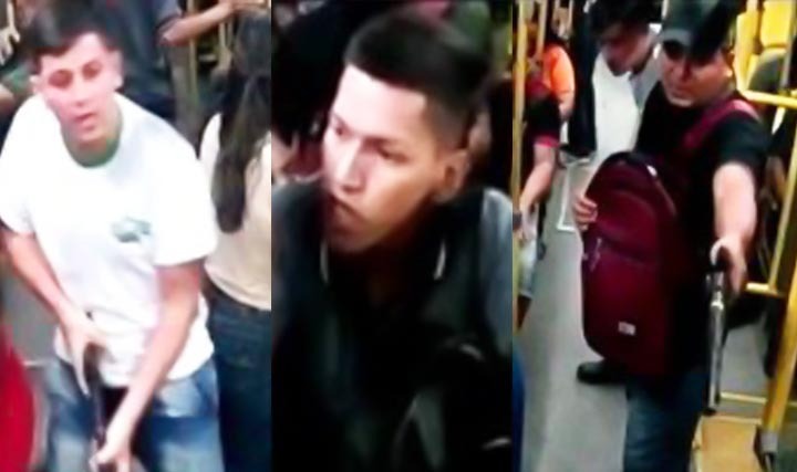 Trio que tocou o terror em assalto no ônibus 306 é procurado em Manaus  