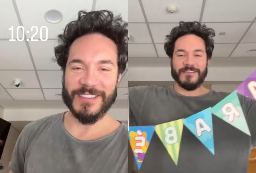 Internado, filho de Viih Tube e Eliezer completa 1 mês de vida e ganha festinha no hospital