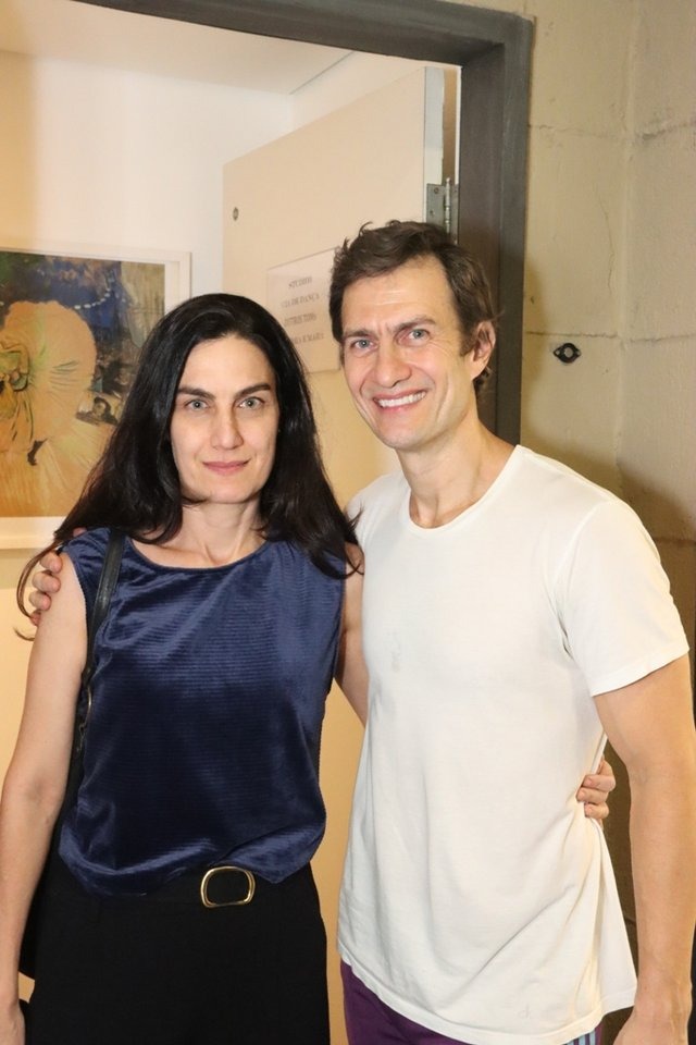 Gabriel Braga Nunes choca por semelhança com a irmã: "parece montagem"