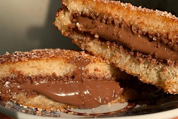 Rabanada na airfryer  e recheada com Nutella; aprenda 3 receitas diferentes