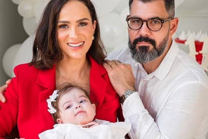 Filha de Juliano Cazarré volta a ser internada 