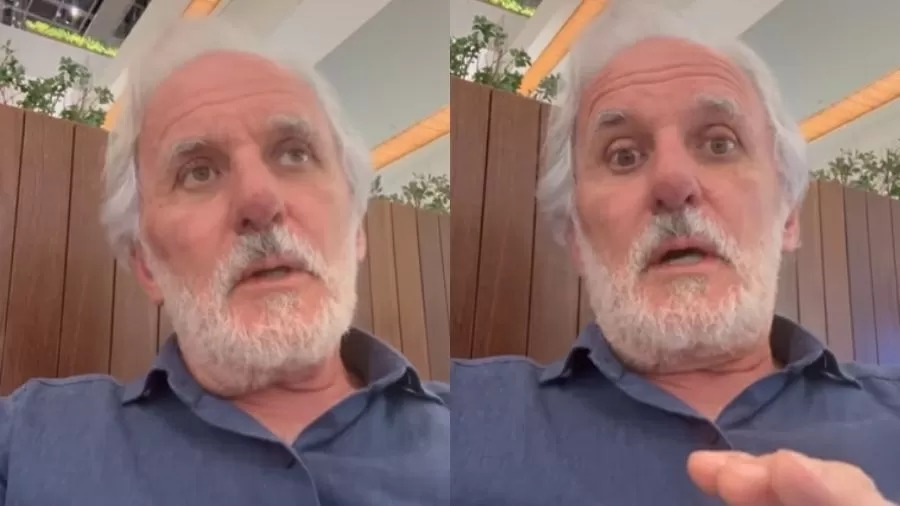 Otávio Mesquita tem arma apontada para cabeça durante assalto em SP