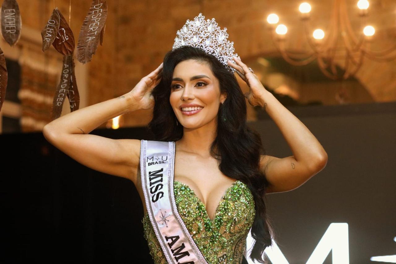 Roci Pankov é escolhida como Miss Universe Amazonas 2025