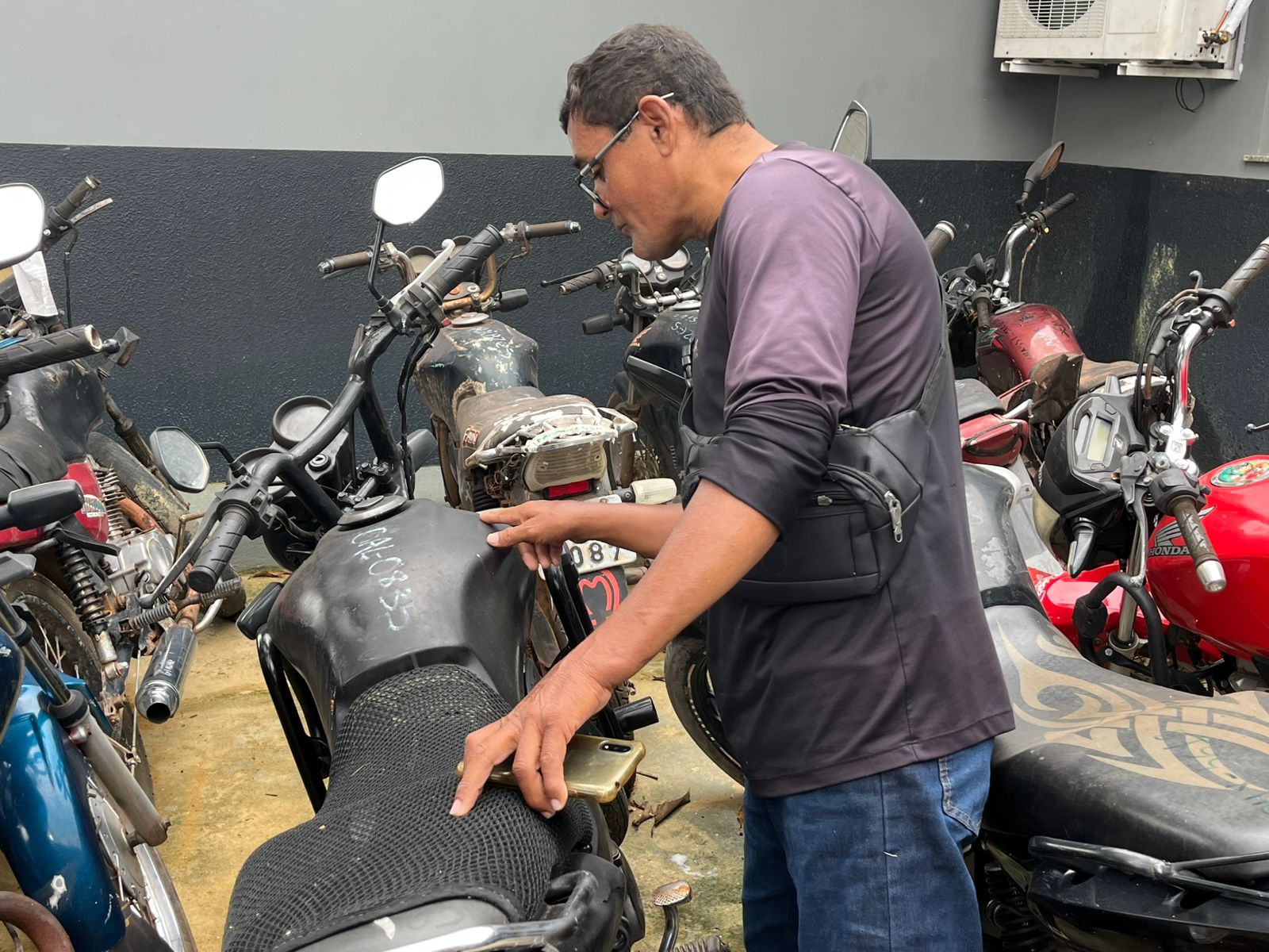 Polícia devolve 14 motos roubadas apreendidas em operação em Autazes