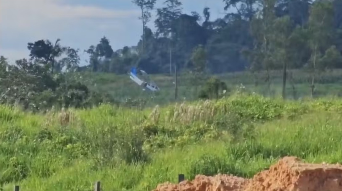 Avião de pequeno porte faz pouso forçado no Pará