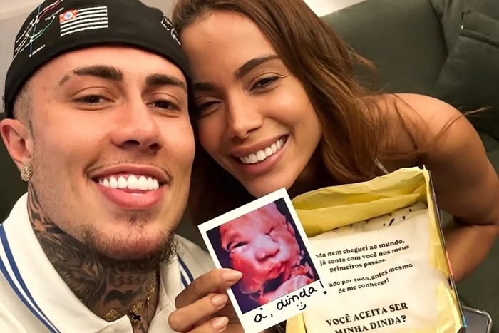 MC Daniel convida Anitta para ser madrinha de seu filho