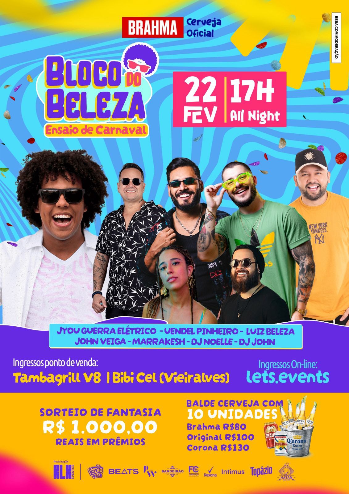 Bloco do Beleza 2025 promete agitar o Carnaval de Manaus