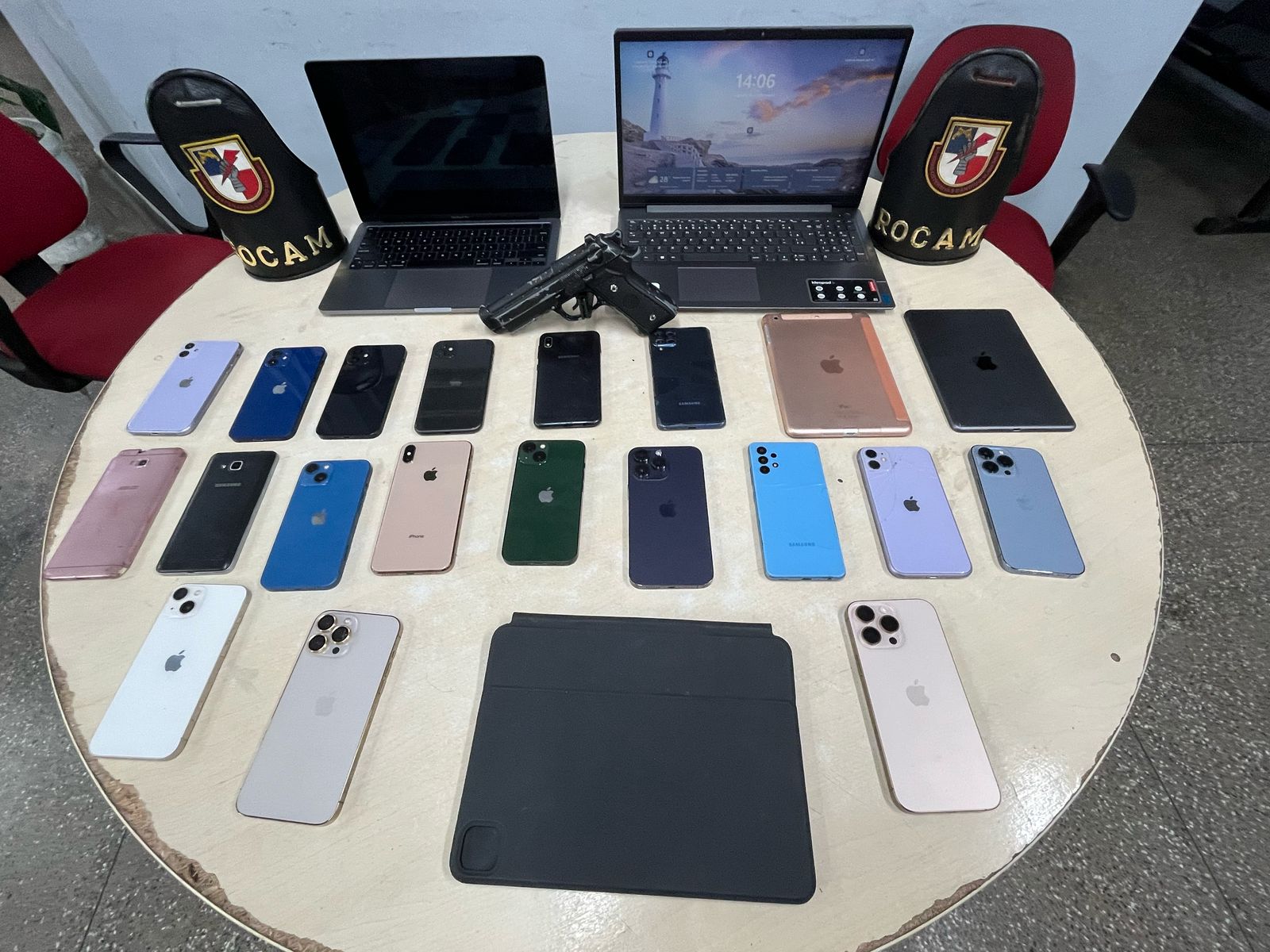 Homem foge e abandona mochila com celulares roubados na Autaz Mirim 