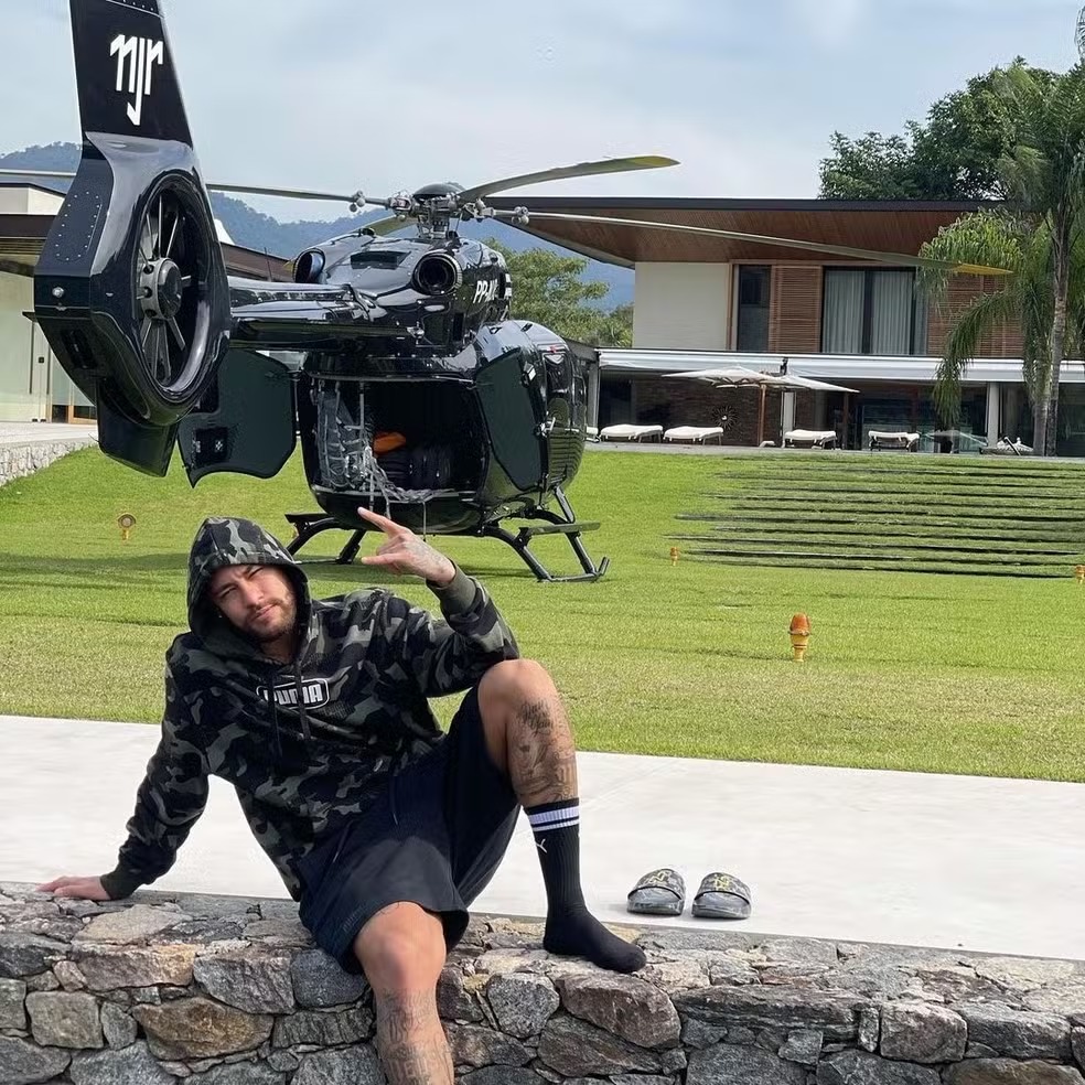 ANAC proíbe helicóptero de Neymar de voar