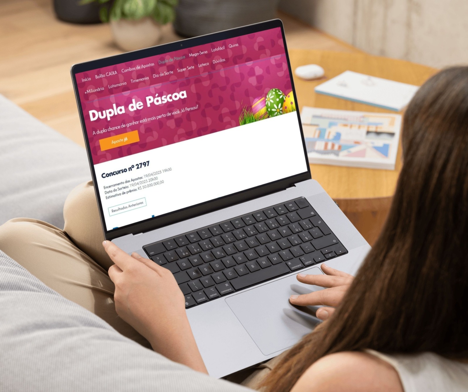 Sorteios da Mega-Sena e Dupla de Páscoa acontecem neste sábado