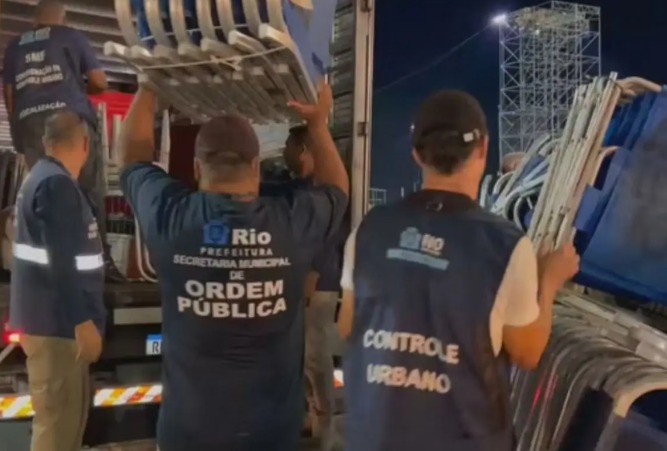 Apreendidos produtos que seriam vendidos no show de Lady Gaga