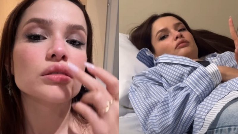 Juliette sofre acidente doméstico e fratura o nariz 