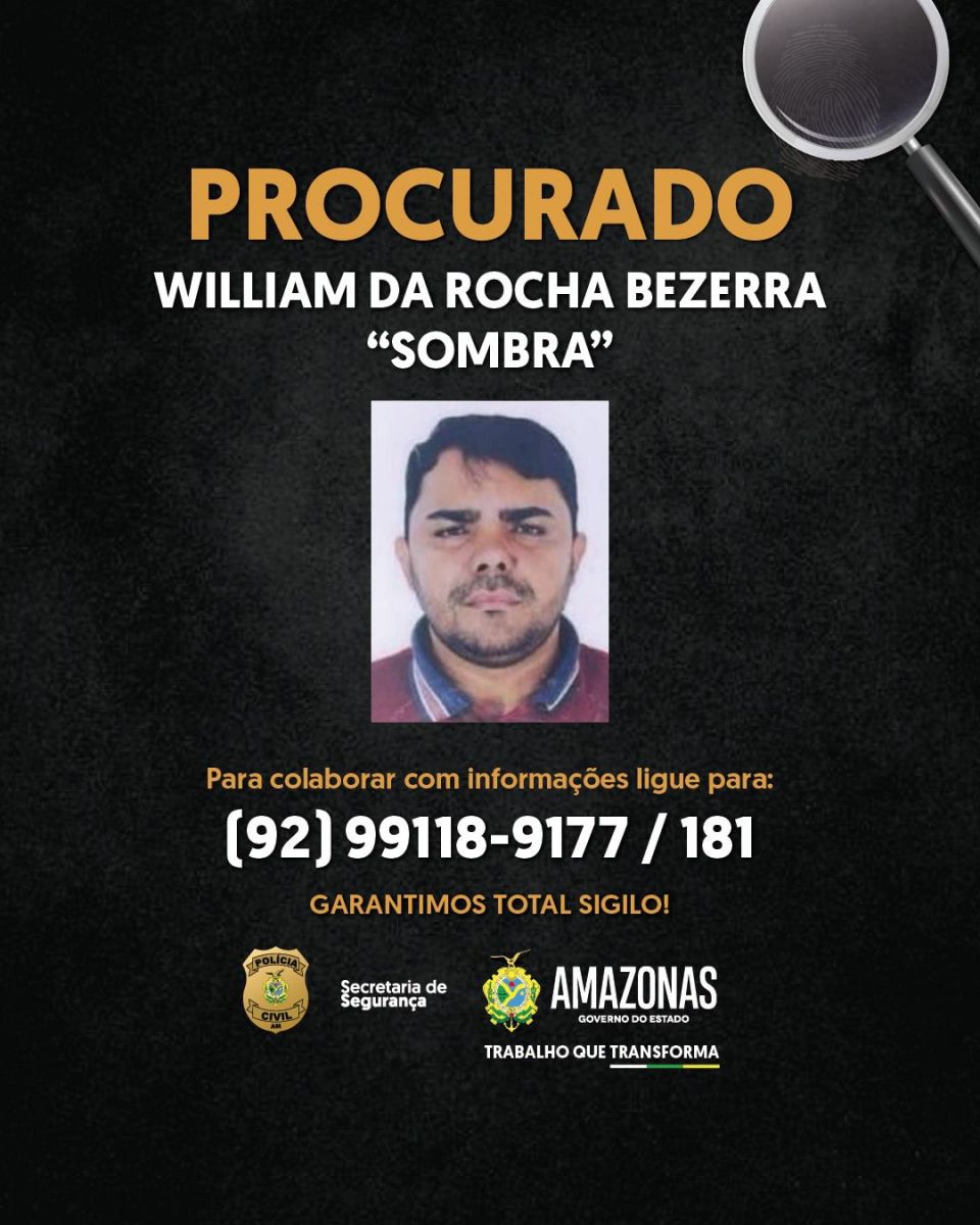 “Sombra” é preso por aplicar golpes contra professores no Amazonas