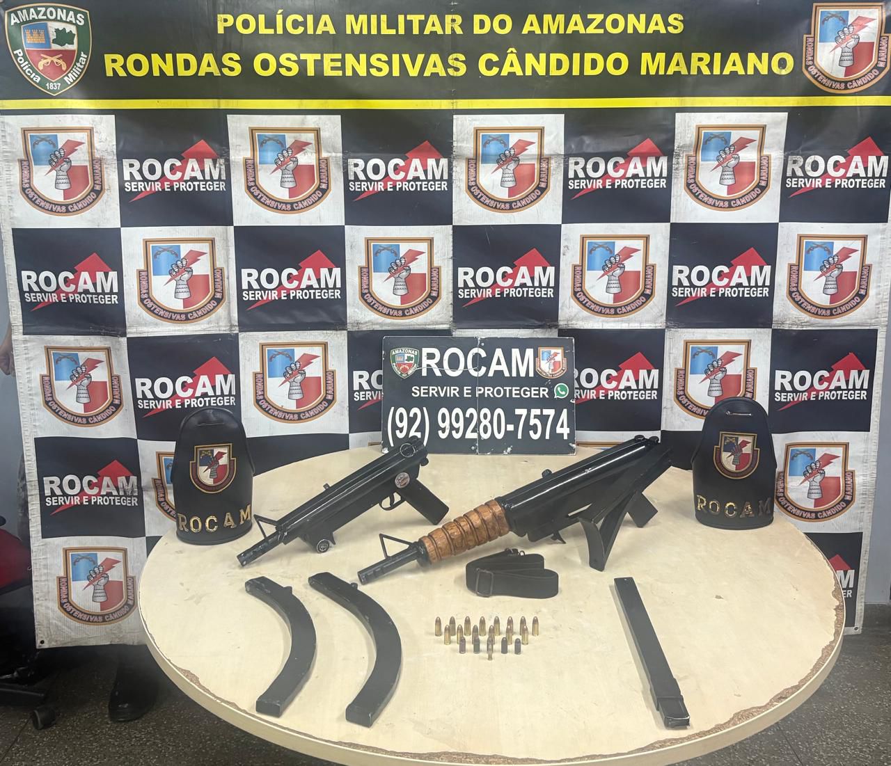 Homem que guardava arma para facção é preso com submetralhadoras em Manaus
