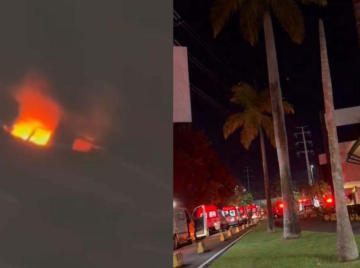 Incêndio é registrado em apartamento do Hotel Millennium em Manaus