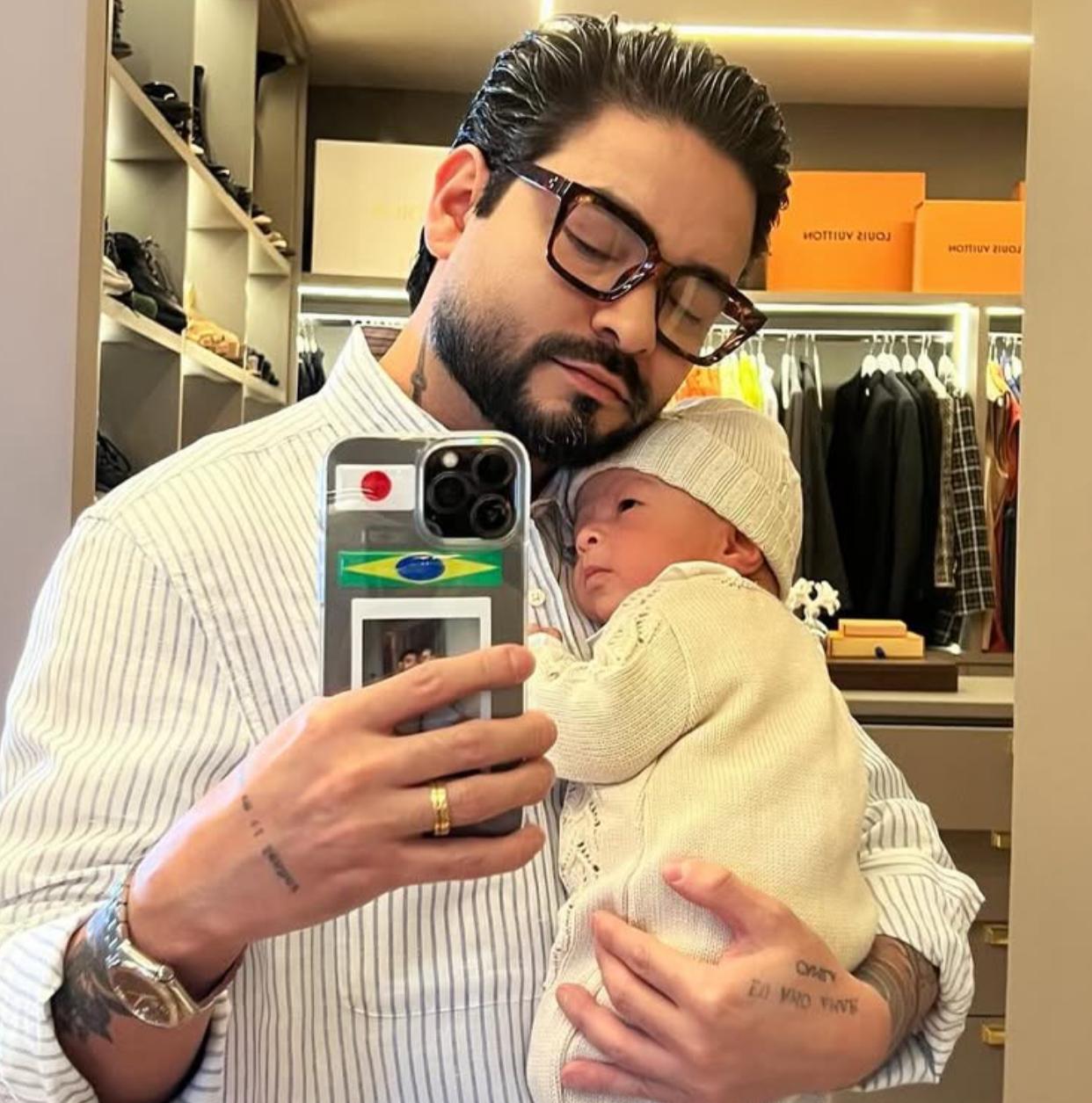 Após cirurgia delicada, filho de Yudi Tamashiro tem alta hospitalar