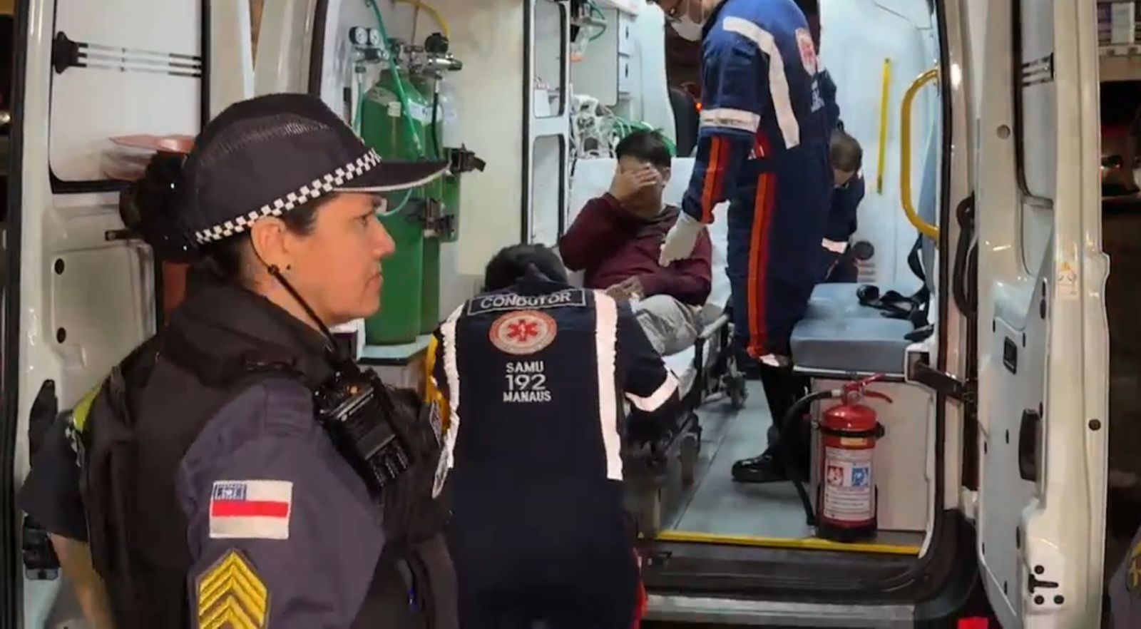 Suspeito de assalto é baleado e abandonado por comparsa no Dom Pedro