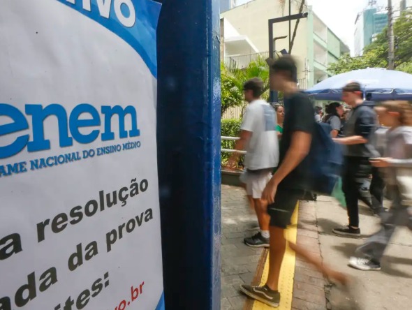 Quadrilha criou site e prejudicou 35 mil candidatos ao Enem em 2024
