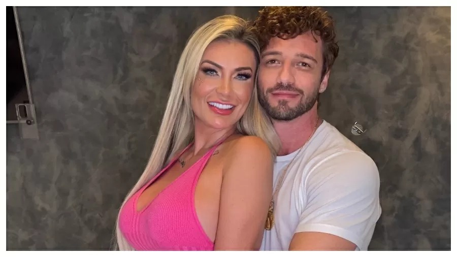 Andressa Urach grava conteúdo adulto com ex-ator de Malhação