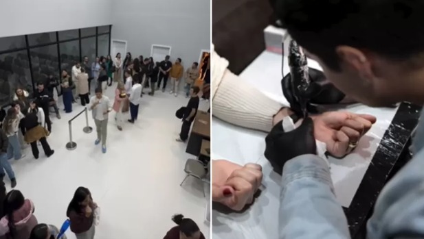 Igreja em SC faz tatuagem coletiva em fiéis e divide opiniões na internet