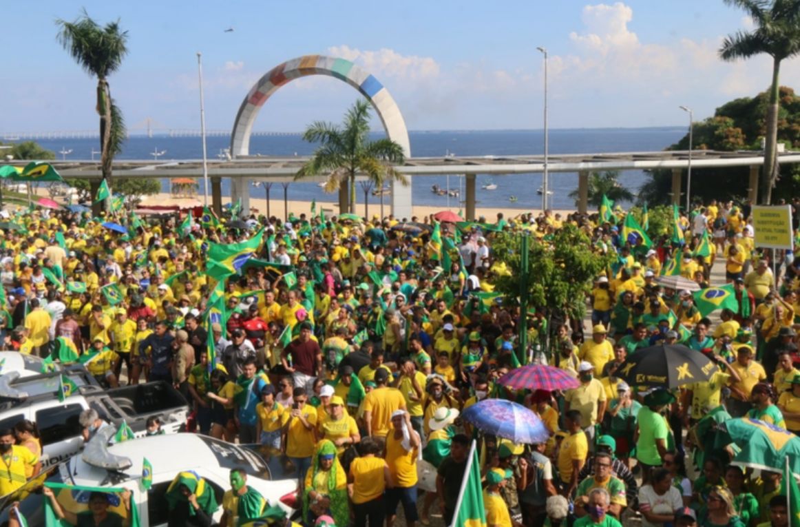 Bolsonaristas organizam manifestação em Manaus contra Lula e Moraes