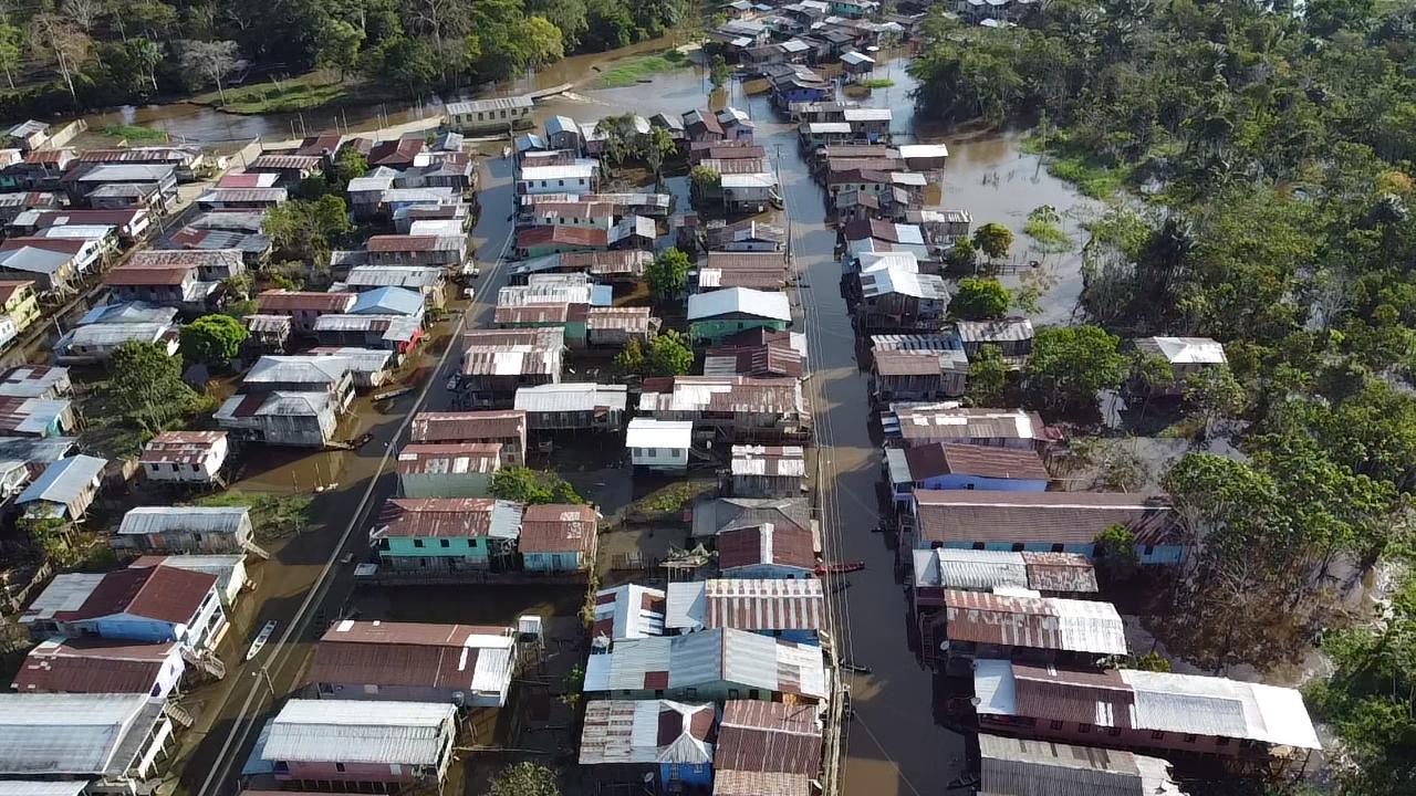 Cheia coloca 43 municípios do Amazonas em situação de emergência