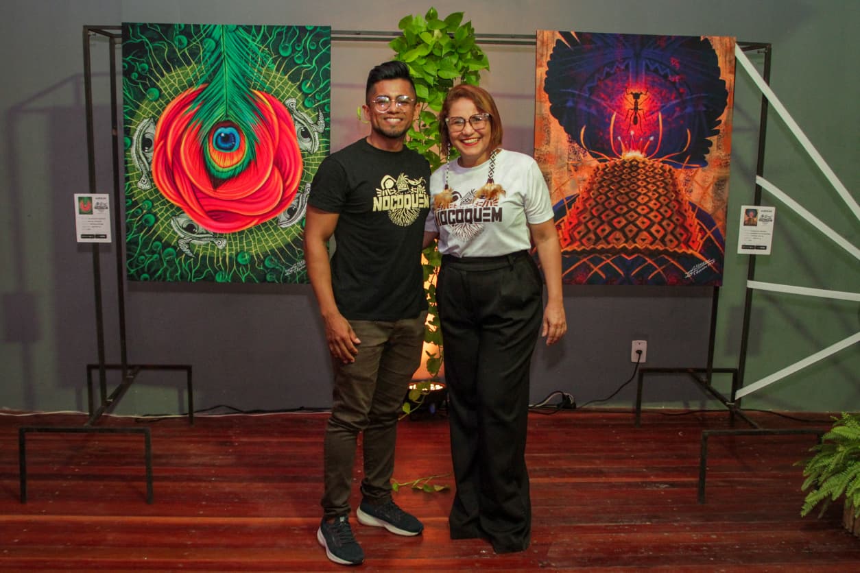 Raízes e ancestralidade Sateré Mawé ganham destaque em exposição de pintura