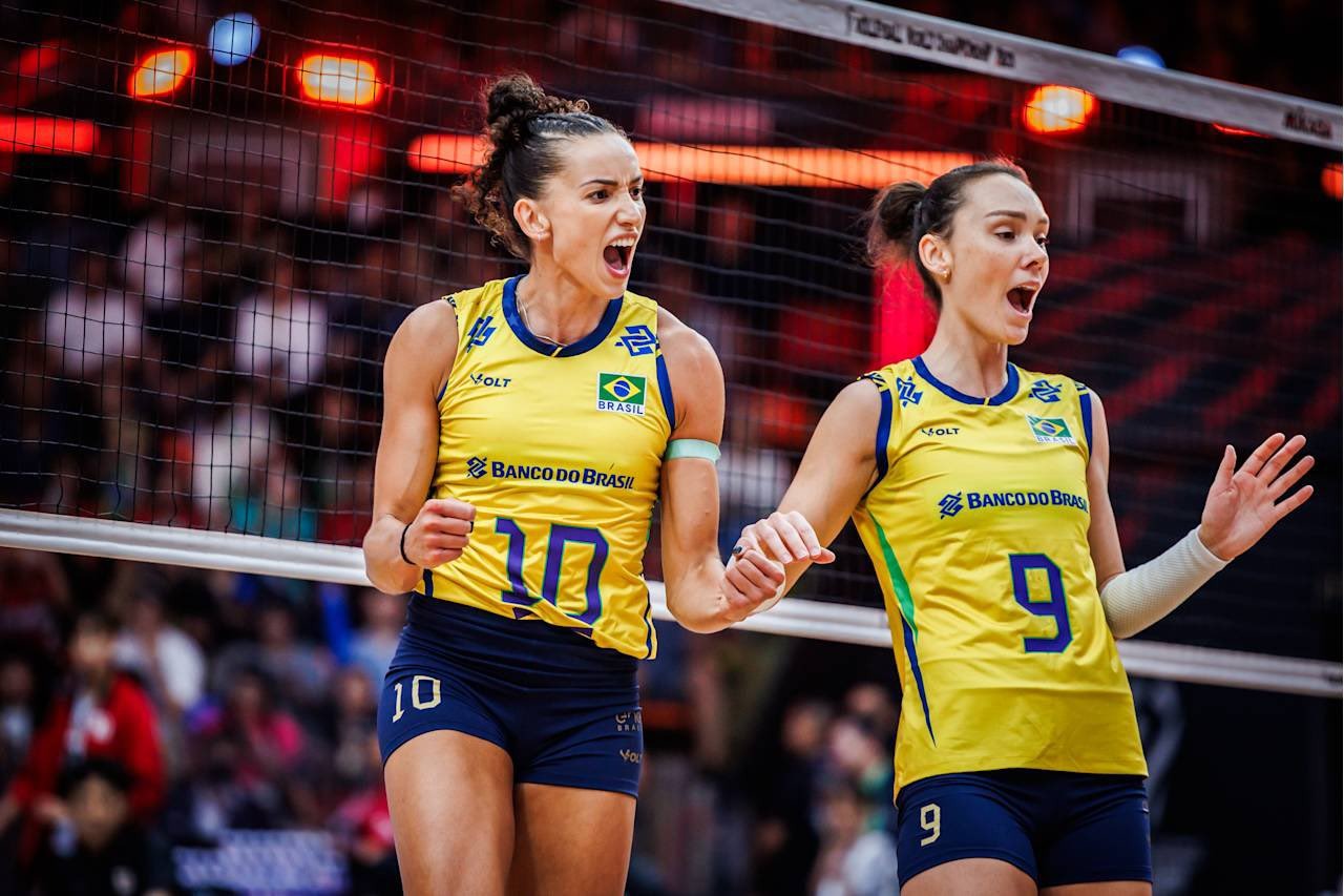 Brasil vence o Japão e conquista bronze no Mundial de vôlei feminino