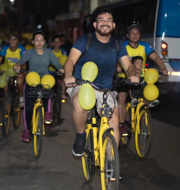 Pedala Livre promove Pedala Setembro Amarelo em Manaus nesta terça-feira