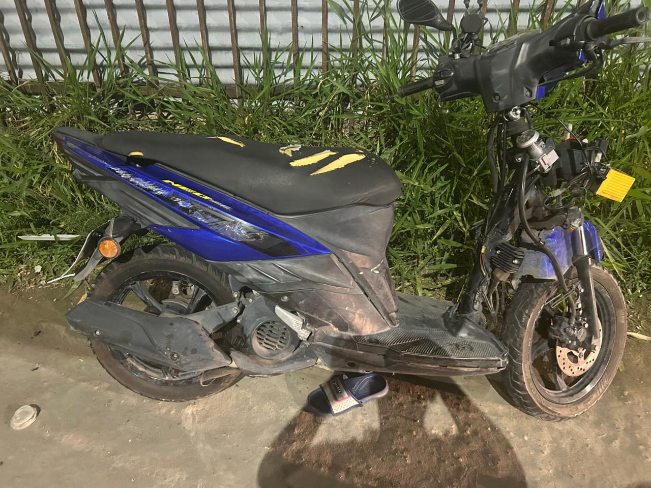 Motociclista é arremessado em acidente violento em Manaus