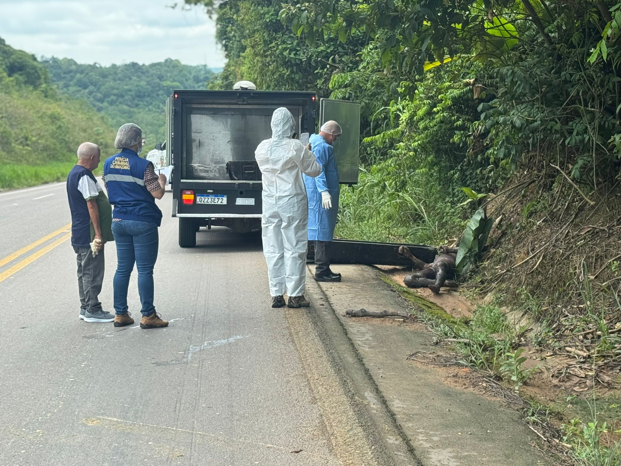 Corpo de homem é encontrado em barranco às margens da BR-174