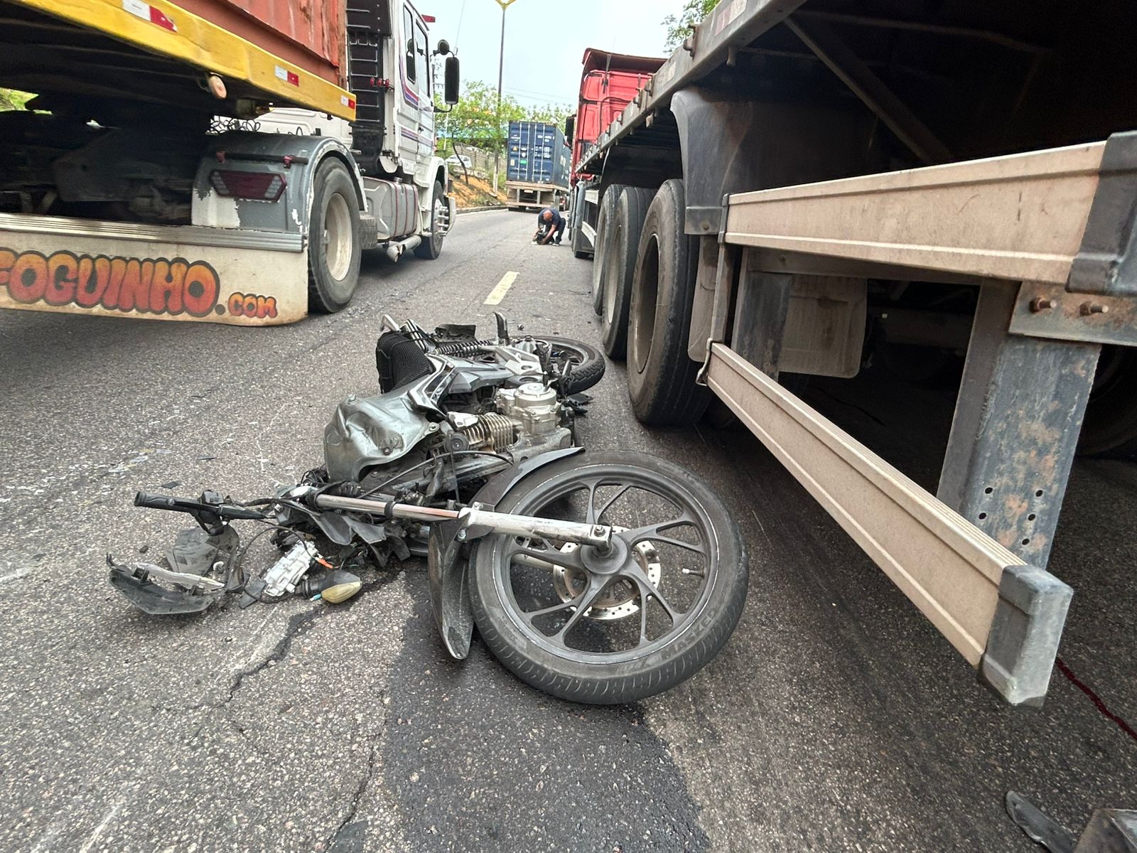 Dupla ferida em acidente na Av. Rodrigo Otávio morre em hospital