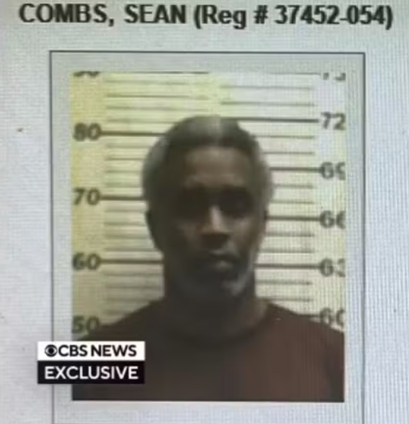 Sean Diddy Combs aparece irreconhecível em foto na prisão