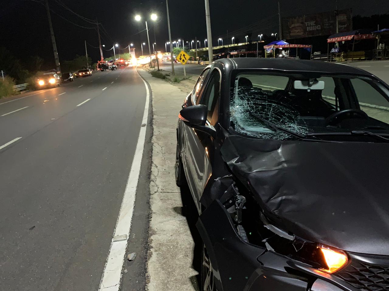 Mulher morre após ser atropelada por carro na AM-070