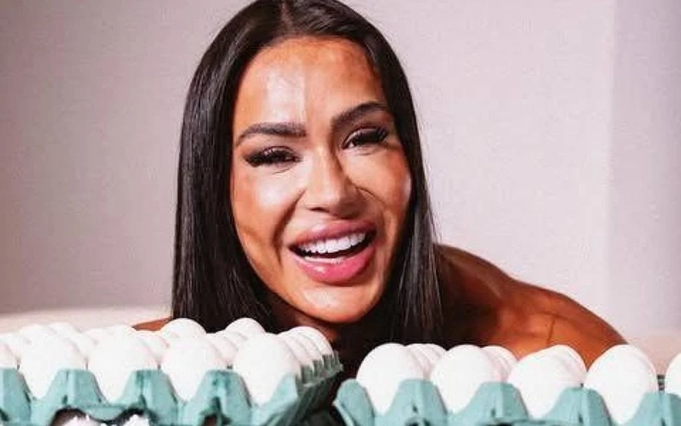 Gracyanne Barbosa anuncia marca própria de ovos