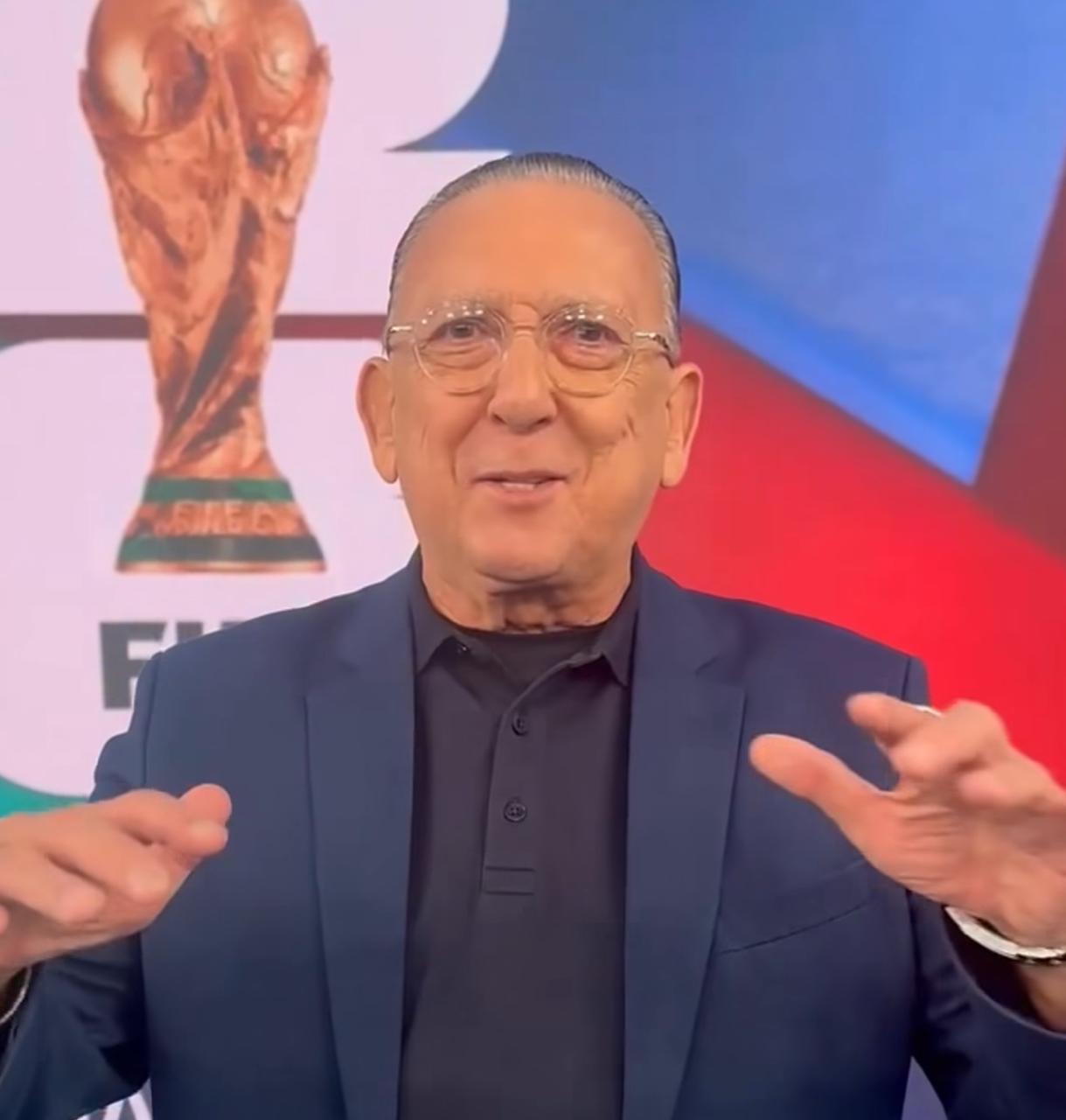 Internado, Galvão Bueno tem diagnóstico divulgado 