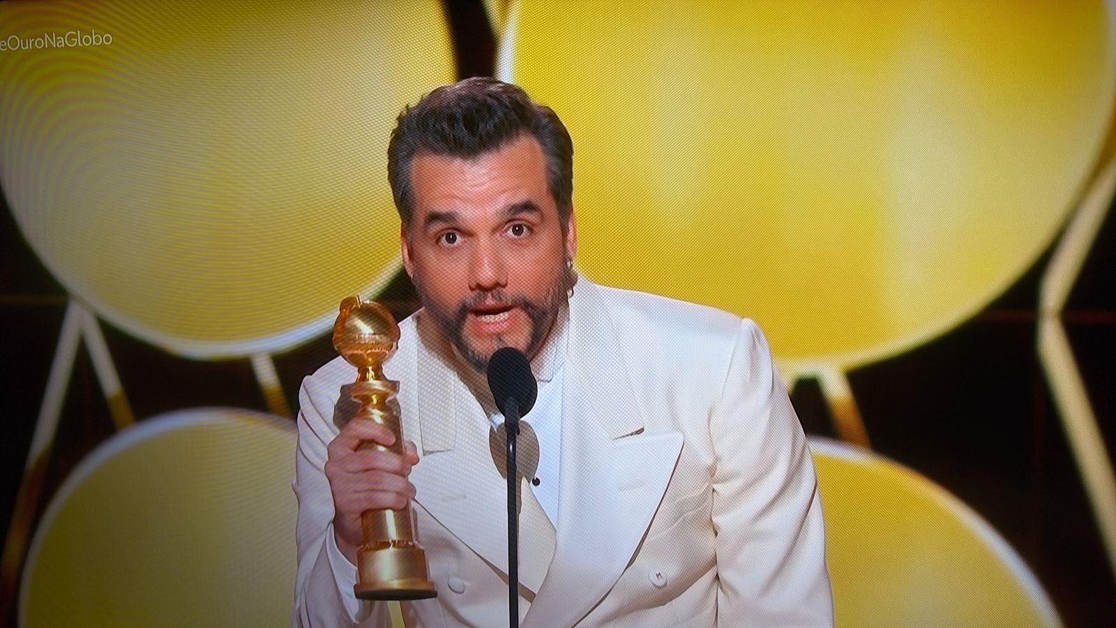 Wagner Moura vence o Globo de Ouro de melhor ator
