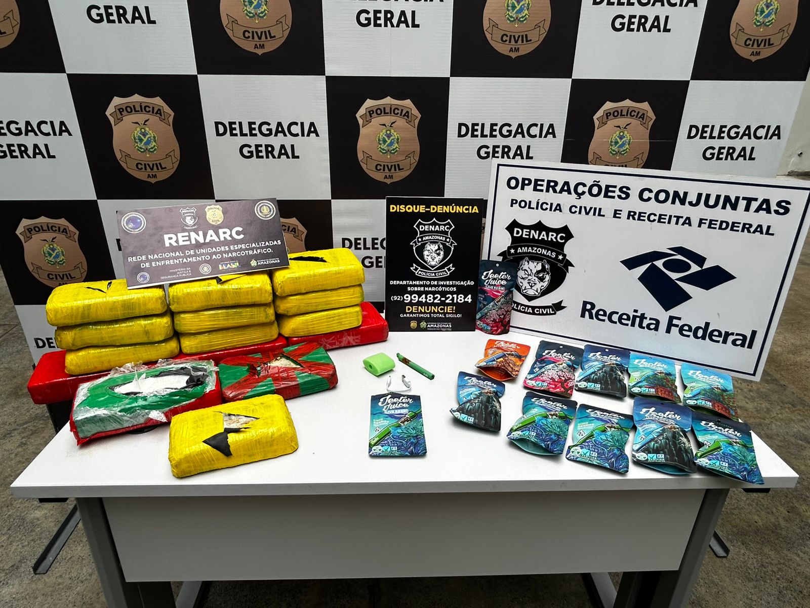 PC apreende maconha líquida e prende traficante reincidente em Manaus