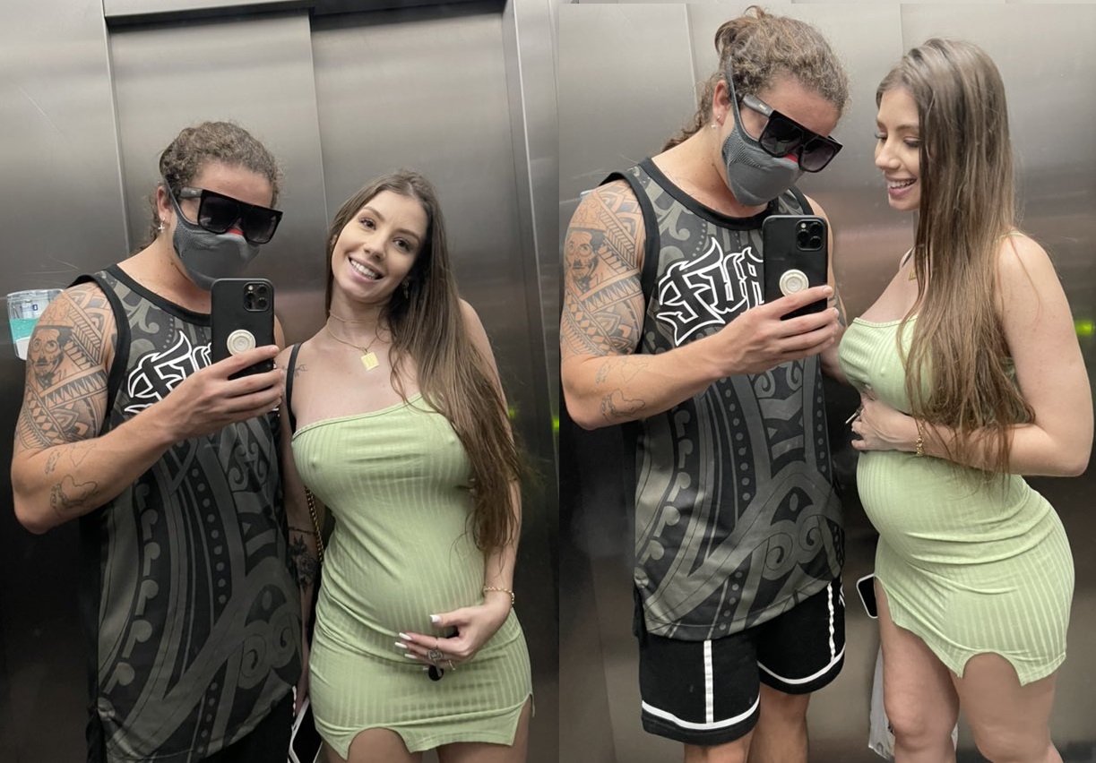 Whindersson baba pela noiva grávida e foto tem engajamento estrondoso