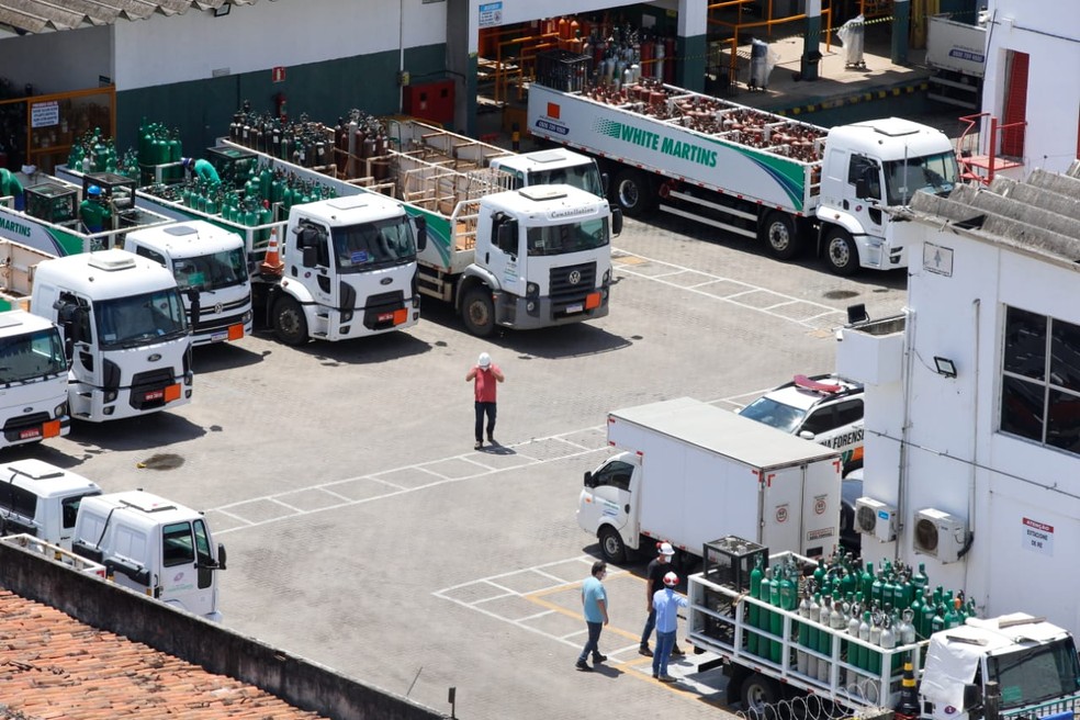 Ceará recebe oxigênio de outros estados após explosão na White Martins